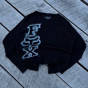 Y2K Fox Racing Waffle Long Sleeve